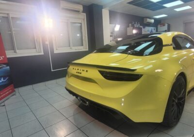 Alpine A110S – pose du film PPF Protect+ réalisée par VPLS
