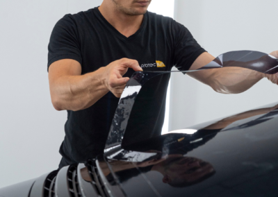 Alpine A110GTS Grise VPLS Pose film surteinté vitres