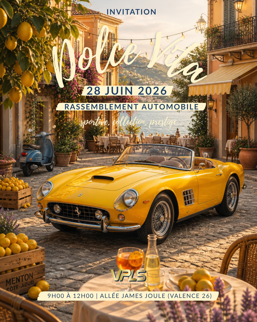 Evènement automobile dolce vita VPLS